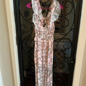 For Love and Lemons floral dress